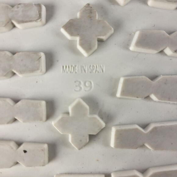 PALOMA BARCELO Black leather platform sandal woven raffia Size 39 - Picture 13 of 15